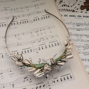 Vintage Floral Pearl Bridesmaid Headband